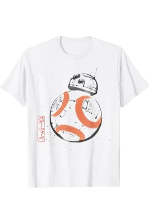 STAR WARS BB-8 Japan Sumi-e Ink Wash Painting Style Maglietta
