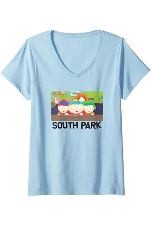 South Park Donna Meme di Maglietta con Collo a V