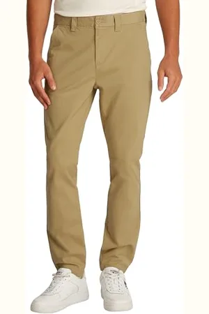 Tommy Hilfiger Uomo Pantaloni Chino Austin Slim Fit, (Relic Tan), 32W/32L