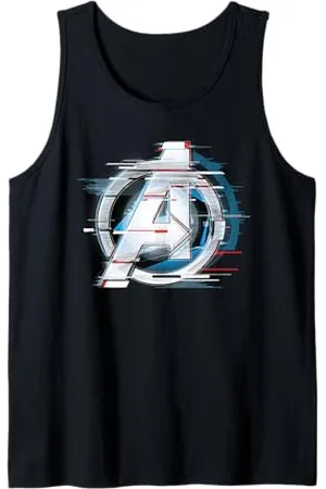 Marvel Maglietta Avengers: Endgame Logo Silver Speed Canotta