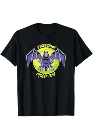 TRANSFORMERS Evergreen Halloween Decepticon Fright Fest Maglietta