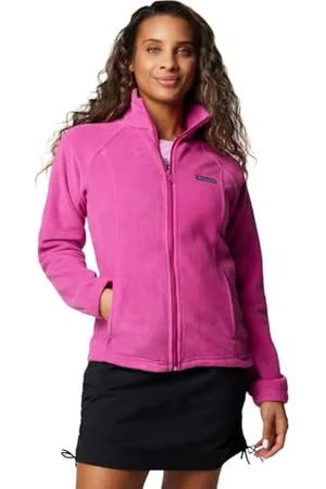 Columbia Benton Springs Giacca in Pile Morbido con Zip Intera, , Medium Donna