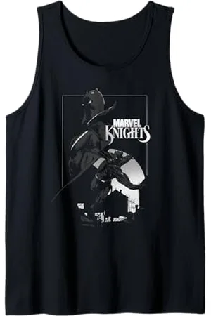 Marvel Knights Noir Black Panther Canotta