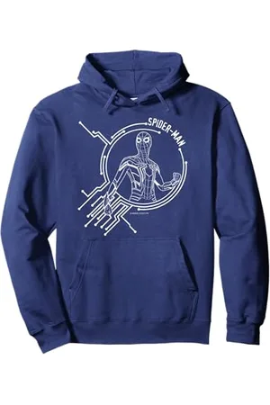 Marvel Spider-Man: No Way Home Spidey Circuit Felpa con Cappuccio