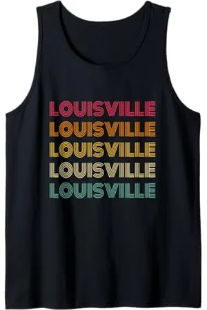 Graphic Club Inc. Louisville - Retro Vintage Style 70s 80s - Throwback Classic Canotta
