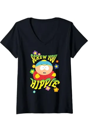 South Park Donna , che si fotta un hippie Maglietta con Collo a V