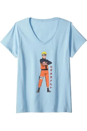 Naruto Donna Shippuden Maglietta con Collo a V