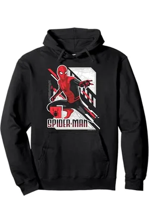 Marvel Spider-Man: Far From Home Web Sling Pose Felpa con Cappuccio