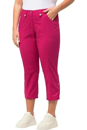 Ulla Popken 7/8-cargohose Pantaloni, , 40W x 32L Donna