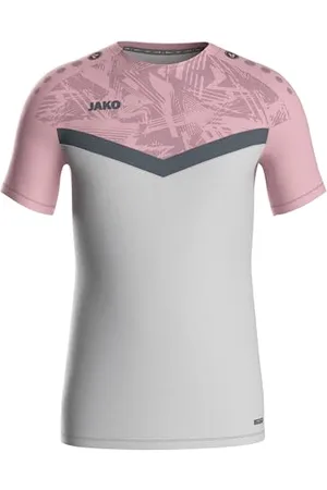 Jako Maglietta Iconic, Soft Grey/Rosa Dusky/Anthra Light, M Uomo
