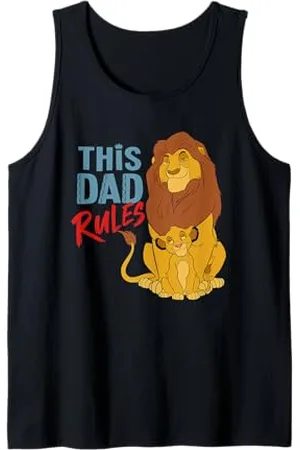 Disney The Lion King Simba and Mufasa This Papà Rules Canotta