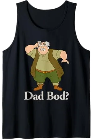Disney La Bella e la Bestia Maurice Dad Bod Canotta