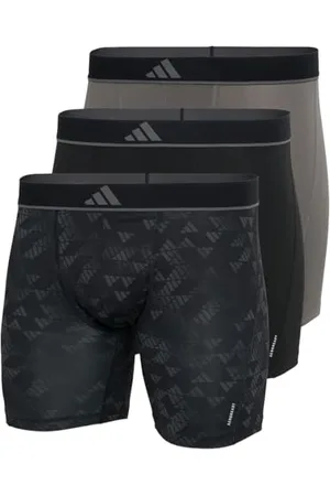 adidas Herren Unterwäsche Slip 3er Pack-Boxer Brief (3pk) -Active Micro Flex Eco Mutande da Uomo, Assorted_4am015, XXL