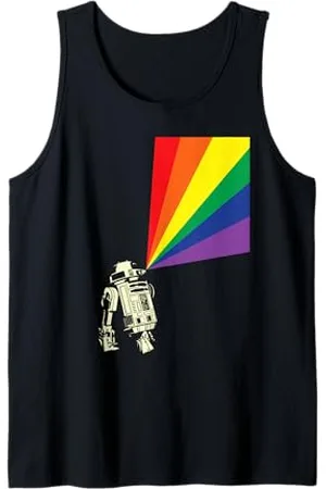 STAR WARS R2-D2 Arcobaleno Canotta