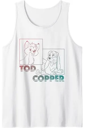 Disney La volpe e il segugio Tod & Copper Gradient Canotta