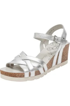 Panama Jack Vera Shine, Sandali con Zeppa Donna, , 41 EU