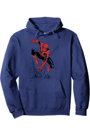 Marvel Cover variante bicolore Spider-Man Felpa con Cappuccio