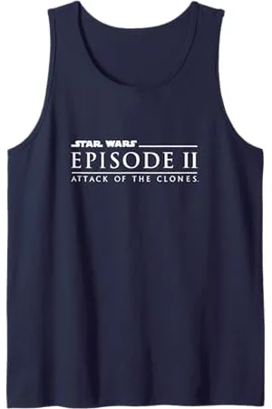 STAR WARS Maglietta con logo The Attack of the Clones Episode 2 Canotta