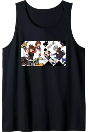 Disney Maglietta Kingdom Hearts III Mickey Donald Sora Riku Canotta