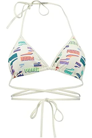 PUMA Triangle T Top bikini, (White Combo), M Donna