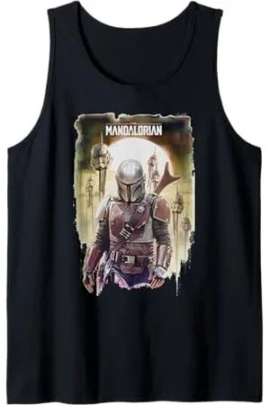 STAR WARS Poster The Mandalorian Conquer Canotta