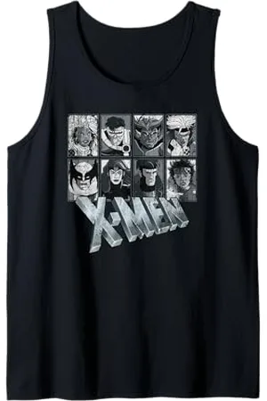 Marvel Serie animata X-Men Halftone Retro 90s Canotta