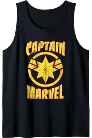Marvel T-shirt con logo Captain invecchiato anni 