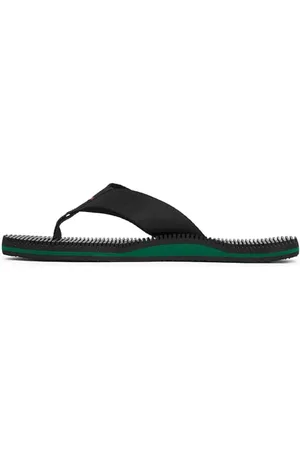 Tommy Hilfiger Uomo Infradito Massage Beach Sandal con Logo, (Black), 43
