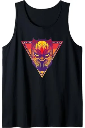 Marvel T-shirt a triangolo Black Panther Wakanda Forever Canotta