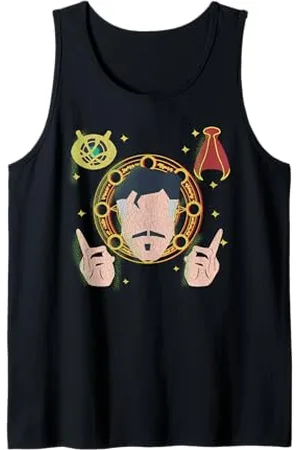 Marvel Doctor Strange Eye Agamotto Cloak Levitation Canotta