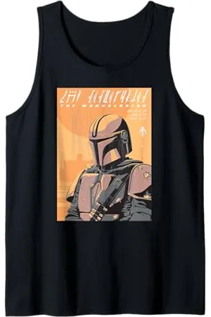 STAR WARS Poster vintage di The Mandalorian Canotta