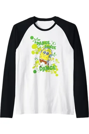 Spongebob Danza, Danza, Danza Maglia con Maniche Raglan