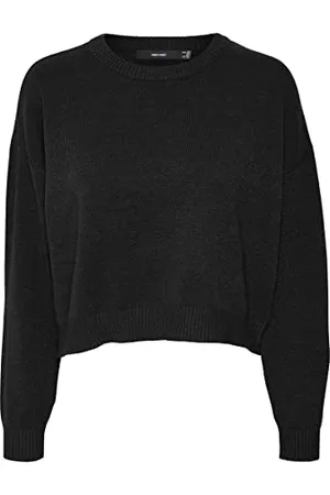 VERO MODA Vmlillie LS O-Neck Blouse Ga Noos Maglione, , S Donna