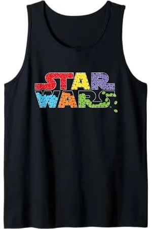 STAR WARS Barattolo di gelatina con logo arcobaleno Canotta
