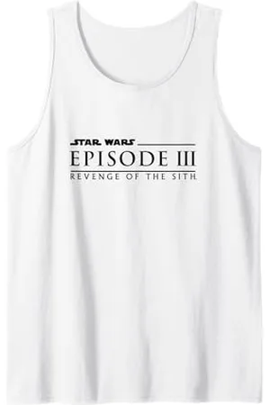 STAR WARS Maglietta con logo del film La vendetta dei Sith Episodio 3 Canotta