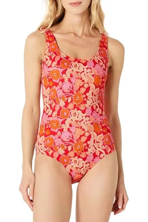 Amazon Costume da Bagno Intero con Copertura Integrale (Disponibile per Taglie Forti) Donna, , 44