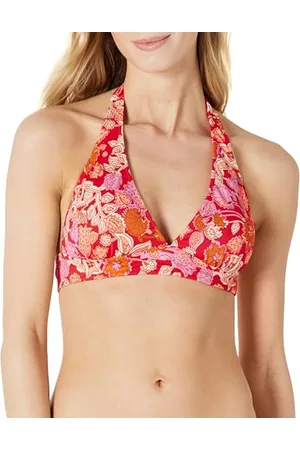 Amazon Costume da Bagno Bikini con Allacciatura al Collo e Supporto Leggero (Disponibile per Taglie Forti) Donna, , 48