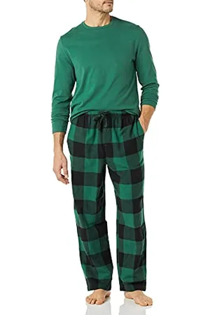 Amazon Pigiama in Morbida Flanella (Disponibile nelle Taglie Big & Tall) Uomo, , XXL