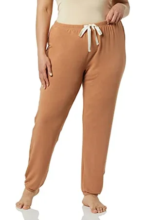Amazon Pantaloni del Pigiama in Spugna per Tempo Libero Leggeri Donna, , XXL