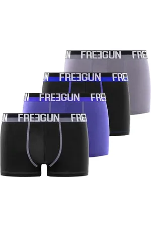 Freegun Fg/1/Bc/Pk4/Gsa Boxer Corti, , XL (Pacco da 4) Uomo