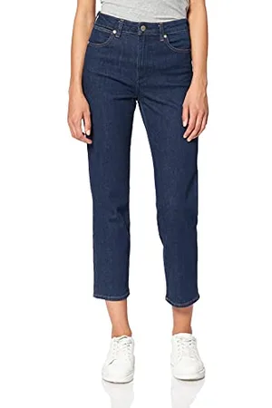 Wrangler The Retro Jeans Straight, (Dark Blue X9v), W32/L32 (Taglia Produttore: 32/32) Donna