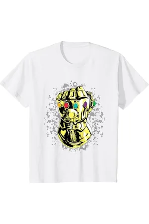 Marvel Bambino Avengers Infinity War Thanos Fist Comic Maglietta