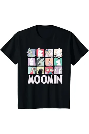 Moomin Bambino Group - Blocchi di personaggi Dark Kids Maglietta