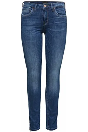 ONLY Onlkendell Reg Sk Ank Jns Cre178067 Noos, Jeans skinny Donna, (Medium Blue Denim Medium Denim), W27/L34