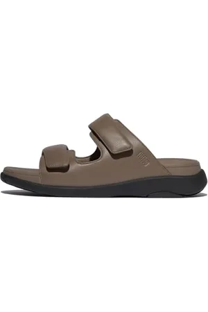 FitFlop F-Mode Go Mens Adjustable Two-Bar Slides, Sandali Uomo, , 41 EU