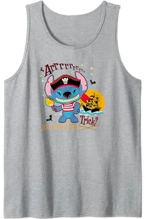 Disney Lilo & Stitch Halloween ARRRRR You Ready For A Trick? Canotta