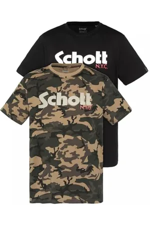 Schott NYC Tspklogo T-Shirt, , XL Uomo