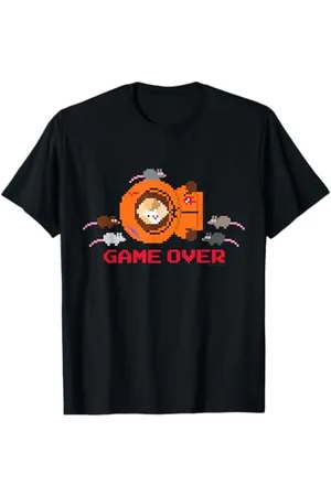South Park Gioco di Cartoni Animati su Kenny Ratti Pixelati Maglietta