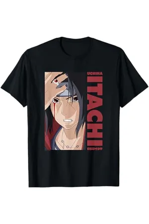 Naruto Shippuden Itachi Blocco e Nome Maglietta