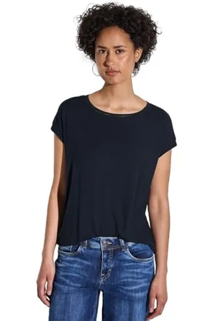 Street one A323150 Maglietta con Nastro Decorativo, , 46 Donna